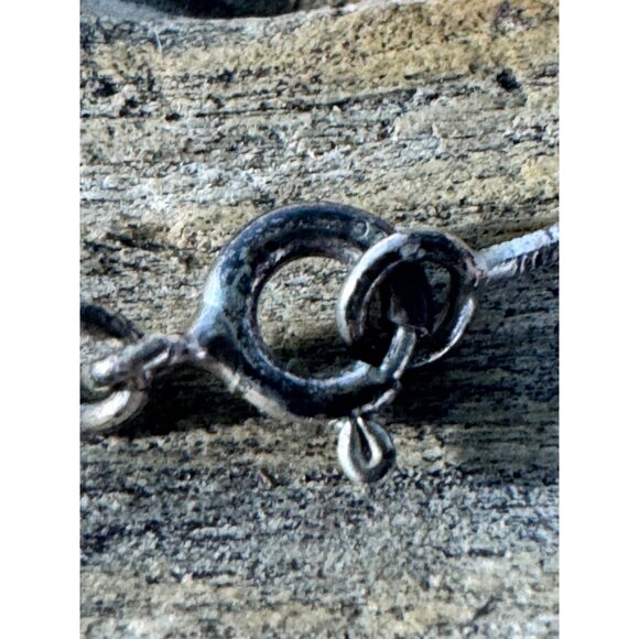 Sterling Silver Beaded Chain Bracelet With Lobster Clasp 1.42g - Picture 2 of 7